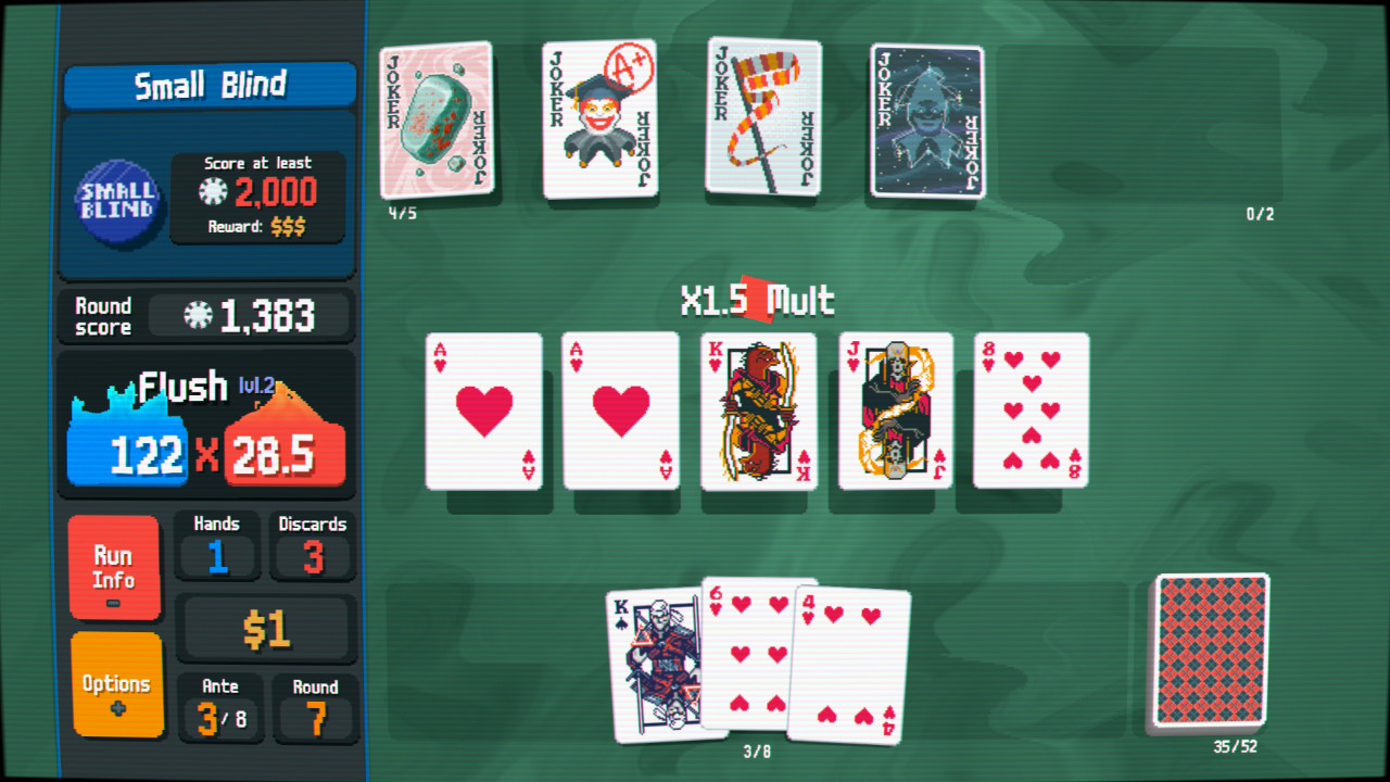 When a hand goes off, the whole screen goes off. Casinos wish they were this loud.