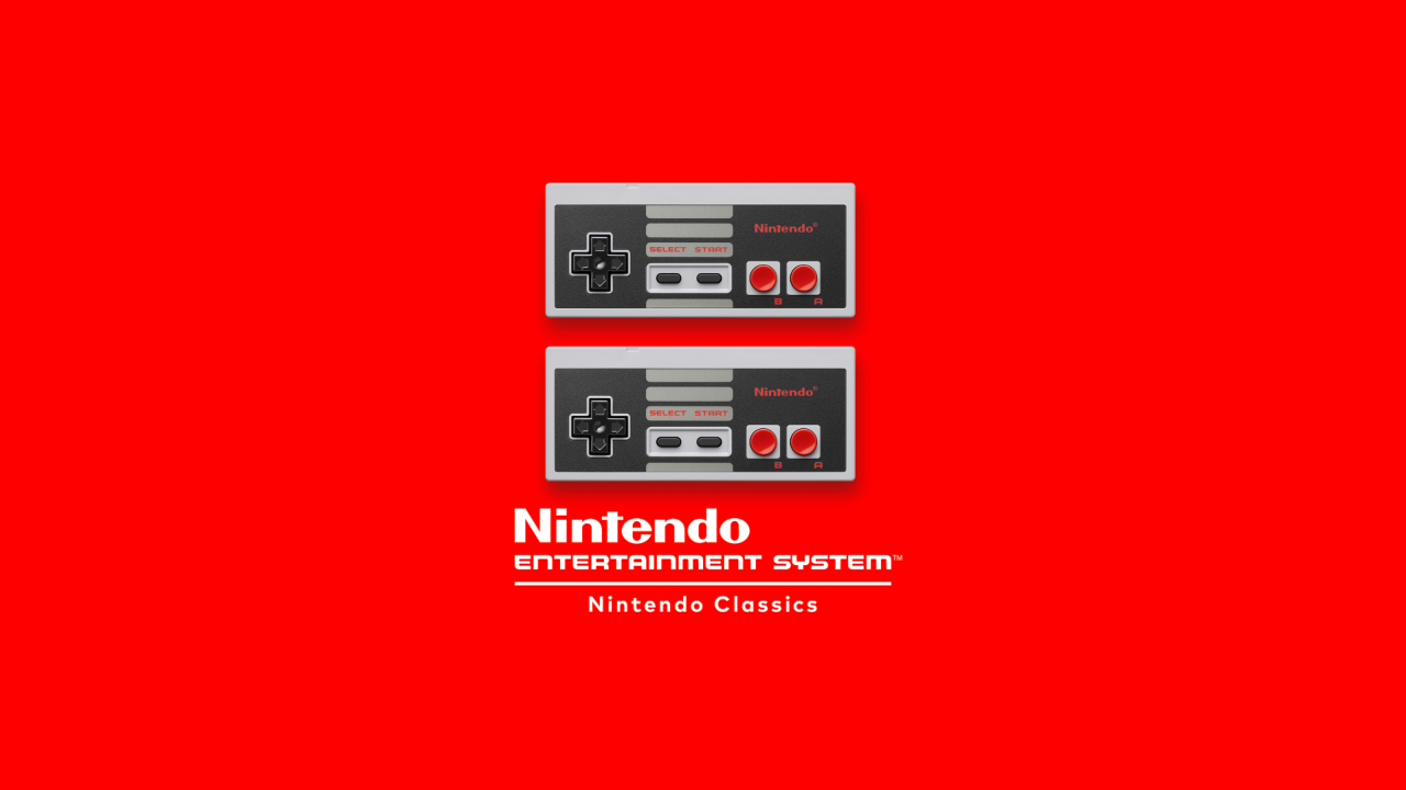 Press start. The NES, but no cables.