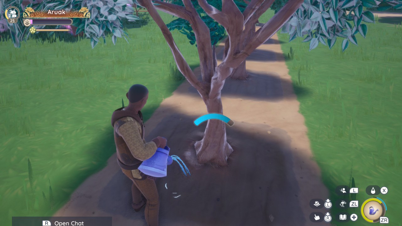Watering the trees on my way through. Multitasking at its finest.