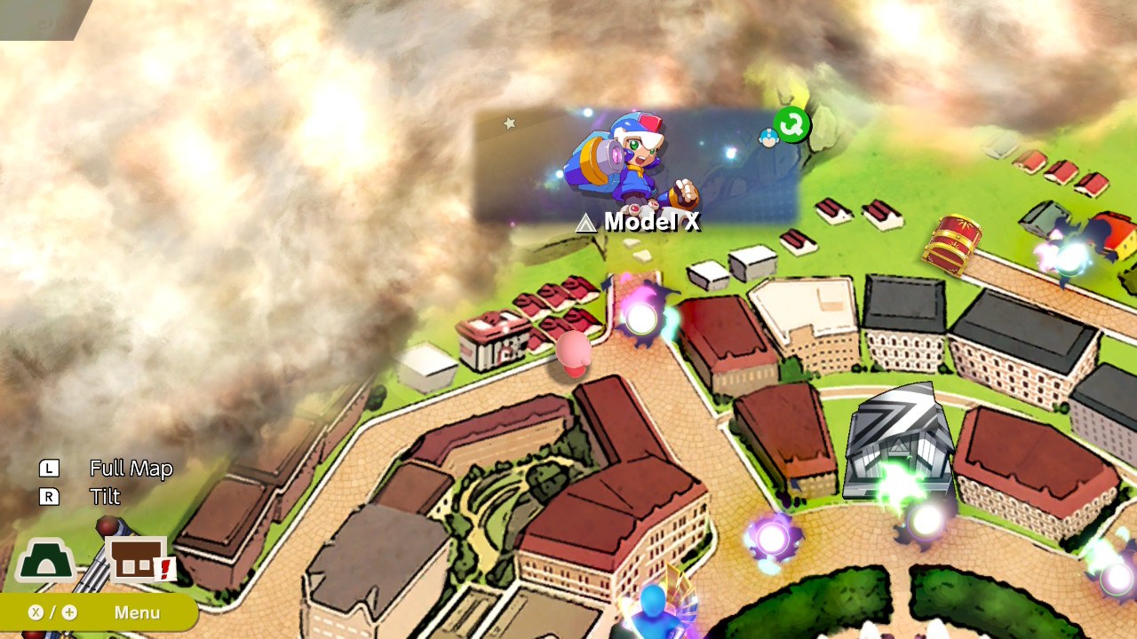 The spirits map, where the solo adventure plays out. A lot of little icons to chase.