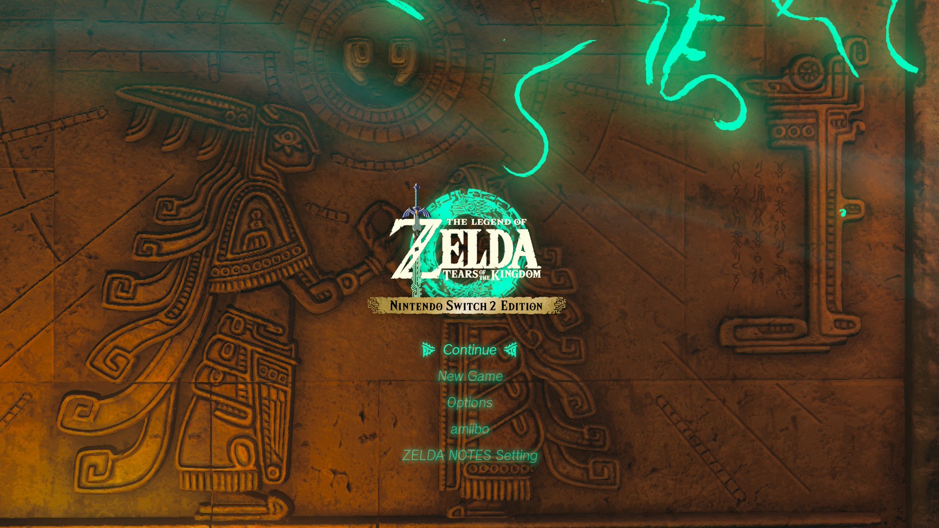 The title screen, now with a Switch 2 Edition badge. Very official.
